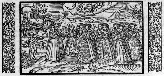 4月、1579年に出版されたオリジナルの複製